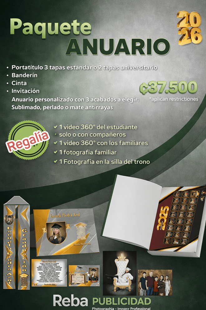 Reba Publicidad Paquete Anuario