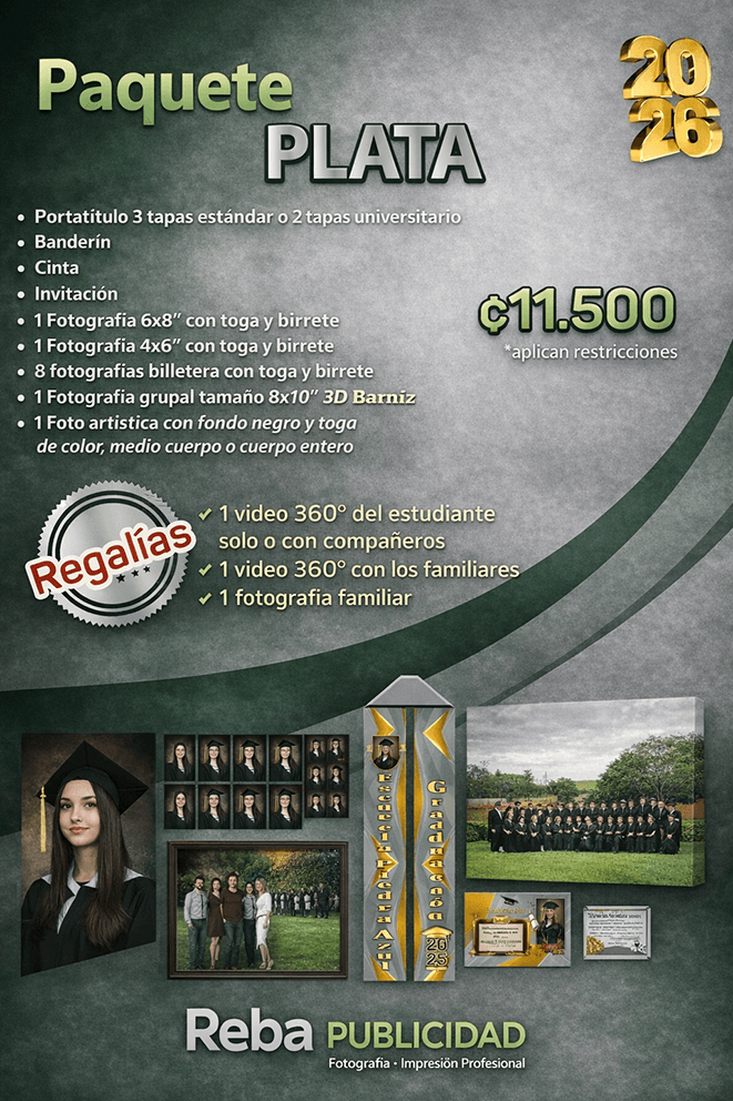 Reba Publicidad Paquete Plata