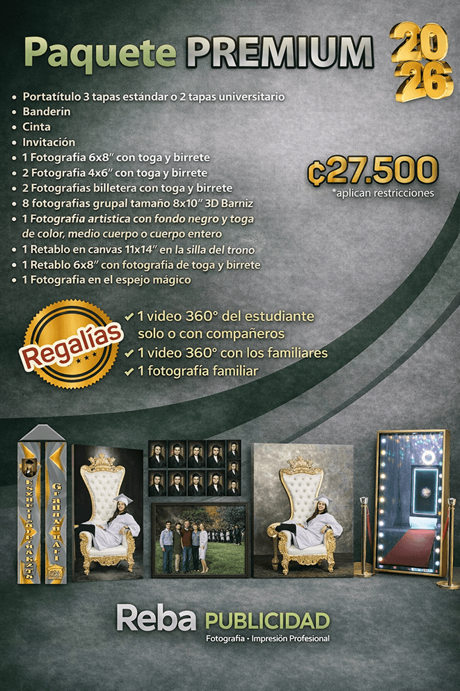 Reba Publicidad Paquete Premium