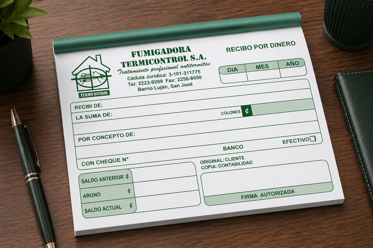 Facturas personalizadas Ecomantix Costa Rica