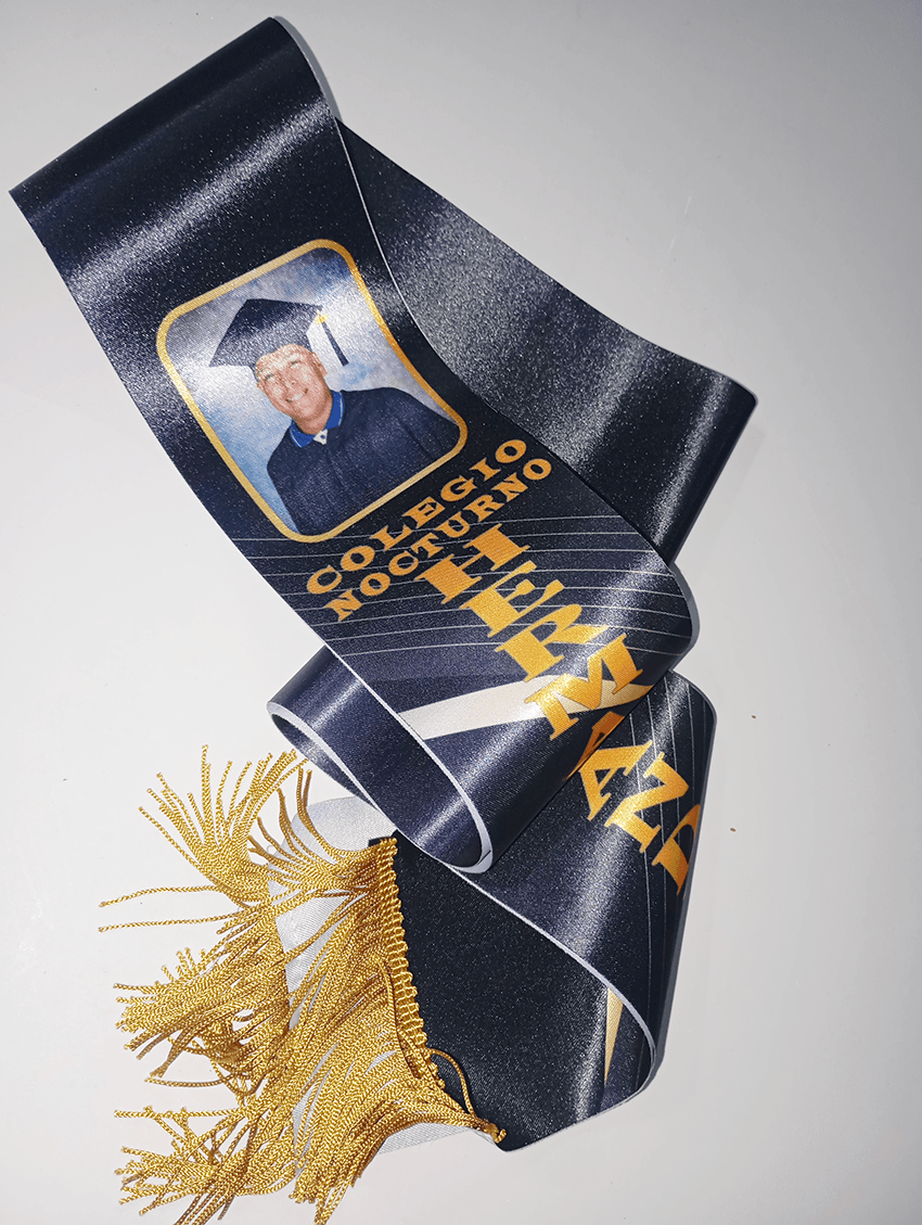 Cinta de graduación personalizada Costa Rica
